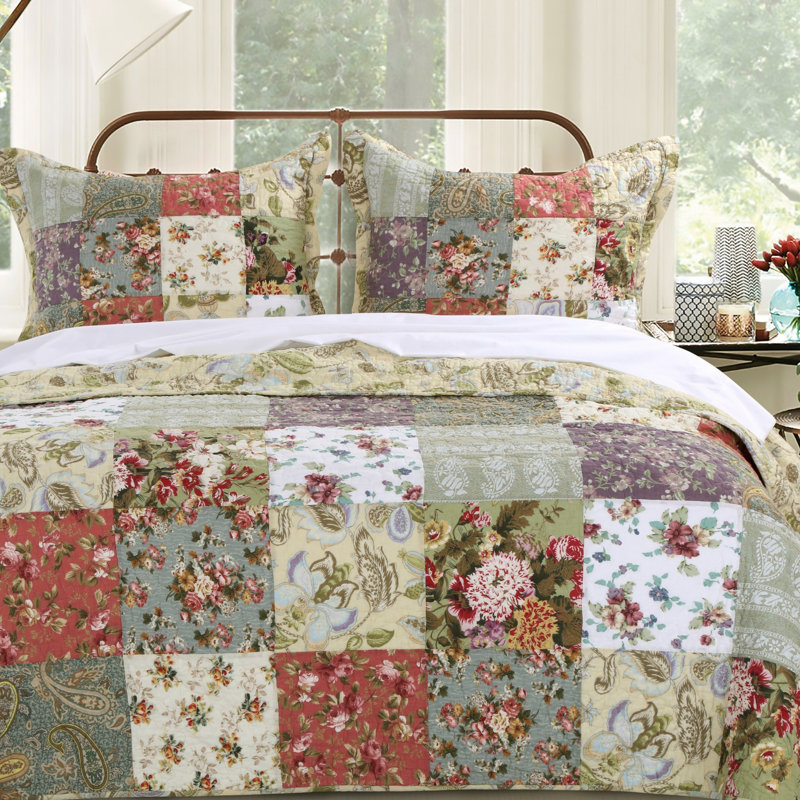 August Grove Bauer Reversible Quilt Set & Reviews Wayfair